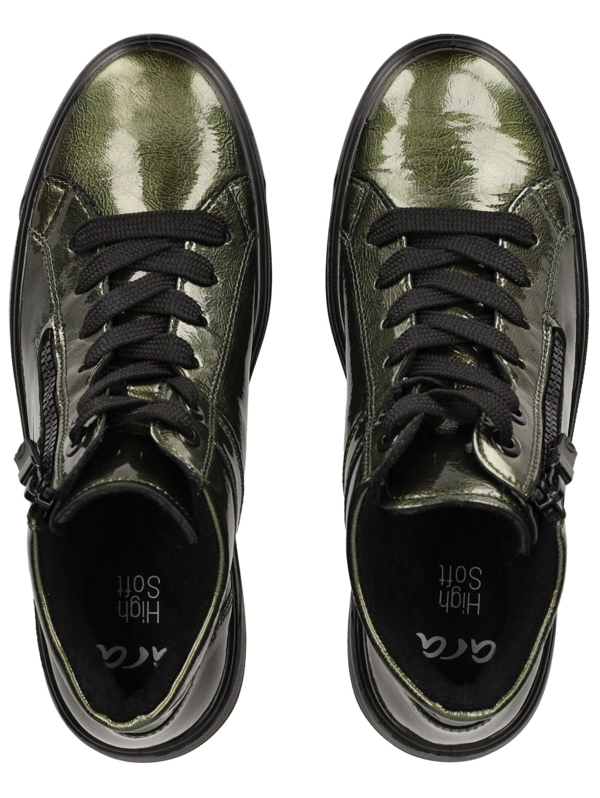 Sneaker alta di ARA in verde