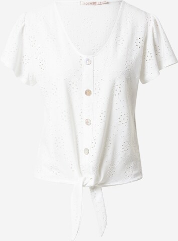 Esqualo Blouse in White: front