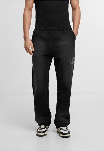 MARKET Loosefit Hose 'Static' in Schwarz: Vorderseite