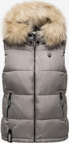 MARIKOO Bodywarmer 'Eisflöckchen' in Grijs