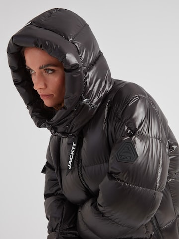 Veste outdoor ' EZ Boxed Ultra Lang Puffer Lux ' JACK1T en noir
