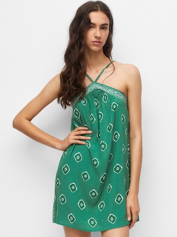 Pull&Bear Summer dress in Green: front