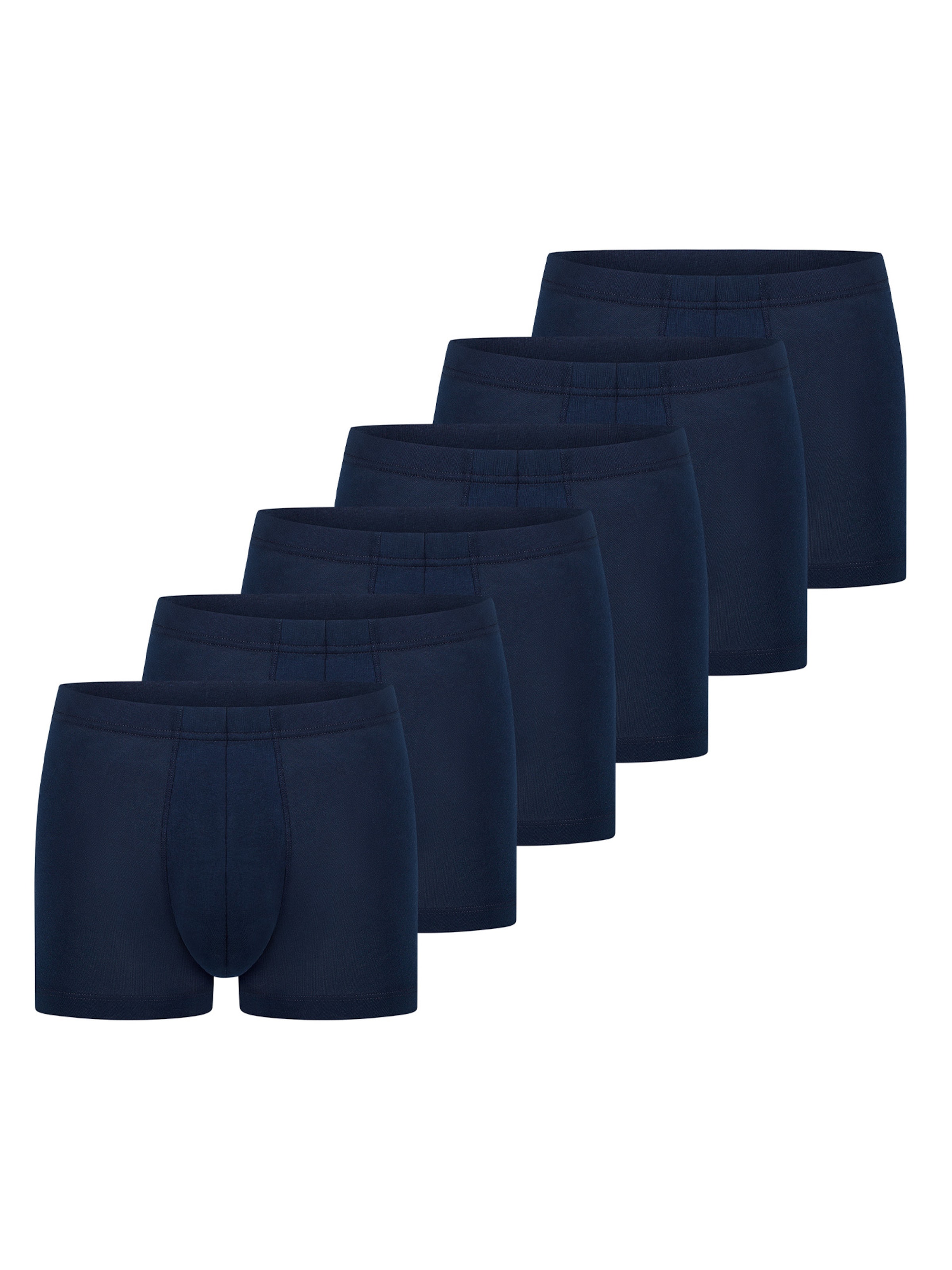 SCHIESSER Boxer shorts '95/5 Essentials - Cotton' in Blue: front