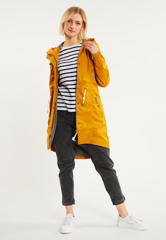 Manteau fonctionnel Schmuddelwedda en jaune