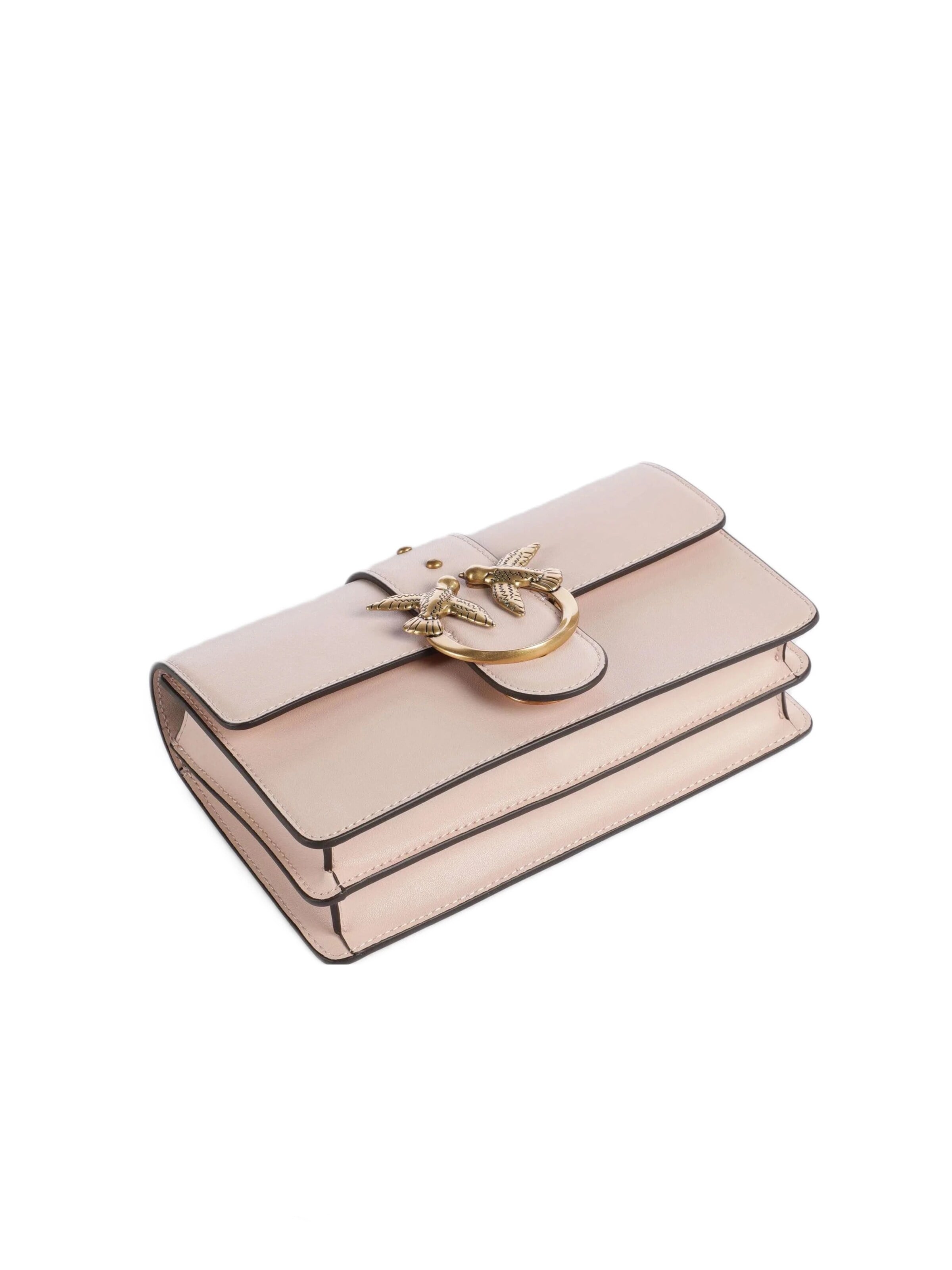 Borsa a spalla '105856 A0F1' di PINKO in beige