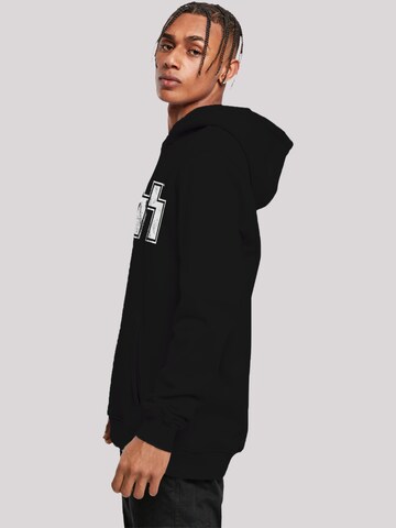 F4NT4STIC Sweatshirt 'Kiss Rock Music Band Vintage ' in Black
