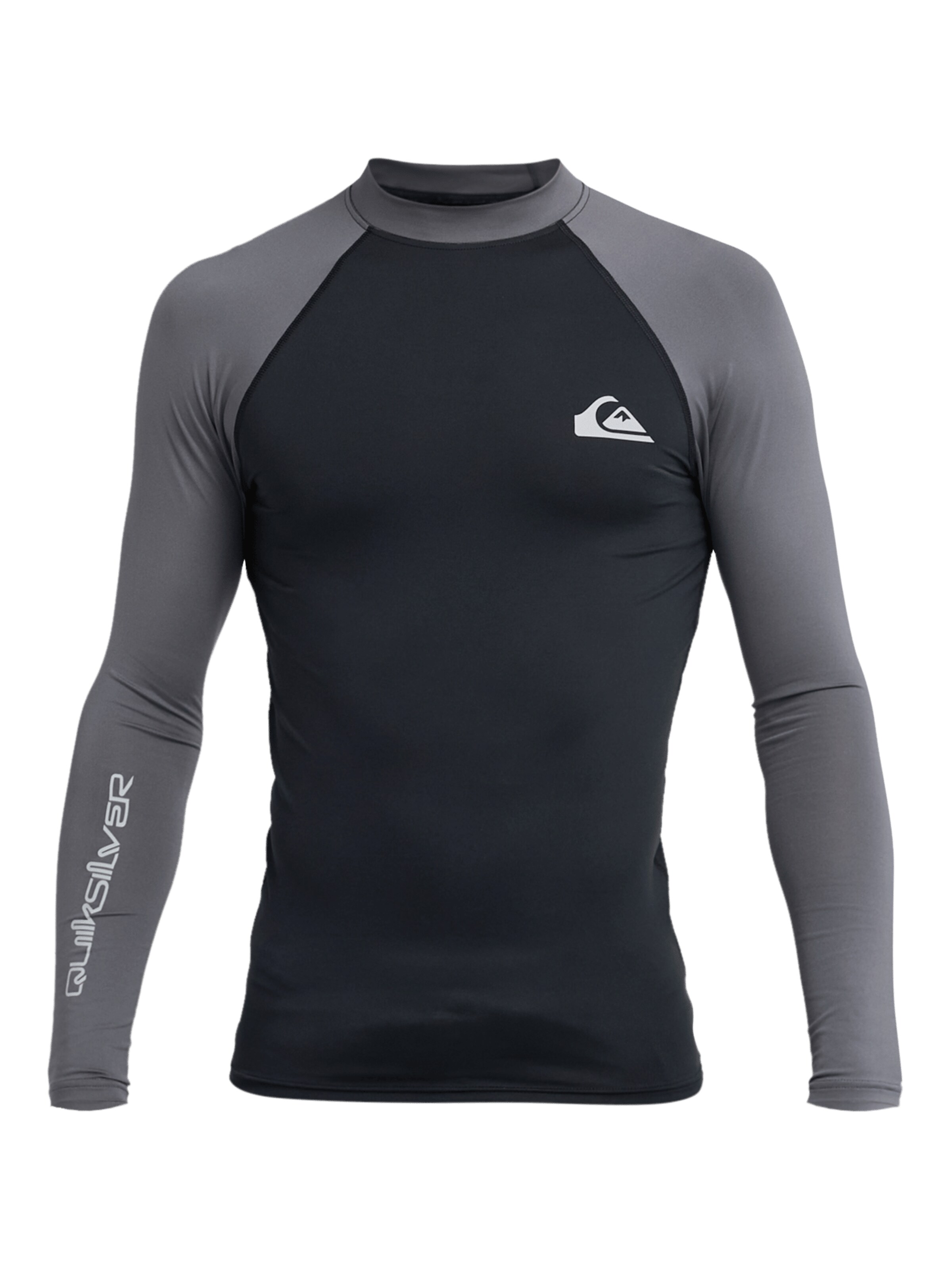 QUIKSILVER Funktionsshirt 'Everyday' in Schwarz: Vorderseite