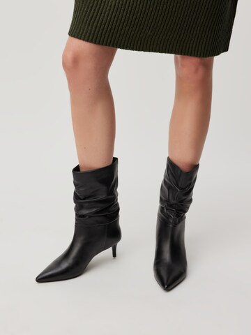 Bottines 'Francesca' LeGer by Lena Gercke en noir : devant