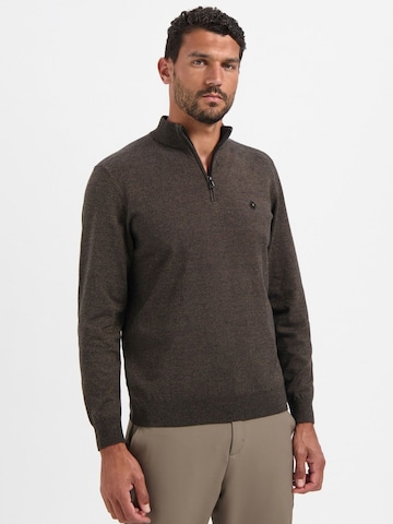 No Excess Sweater in Brown: front