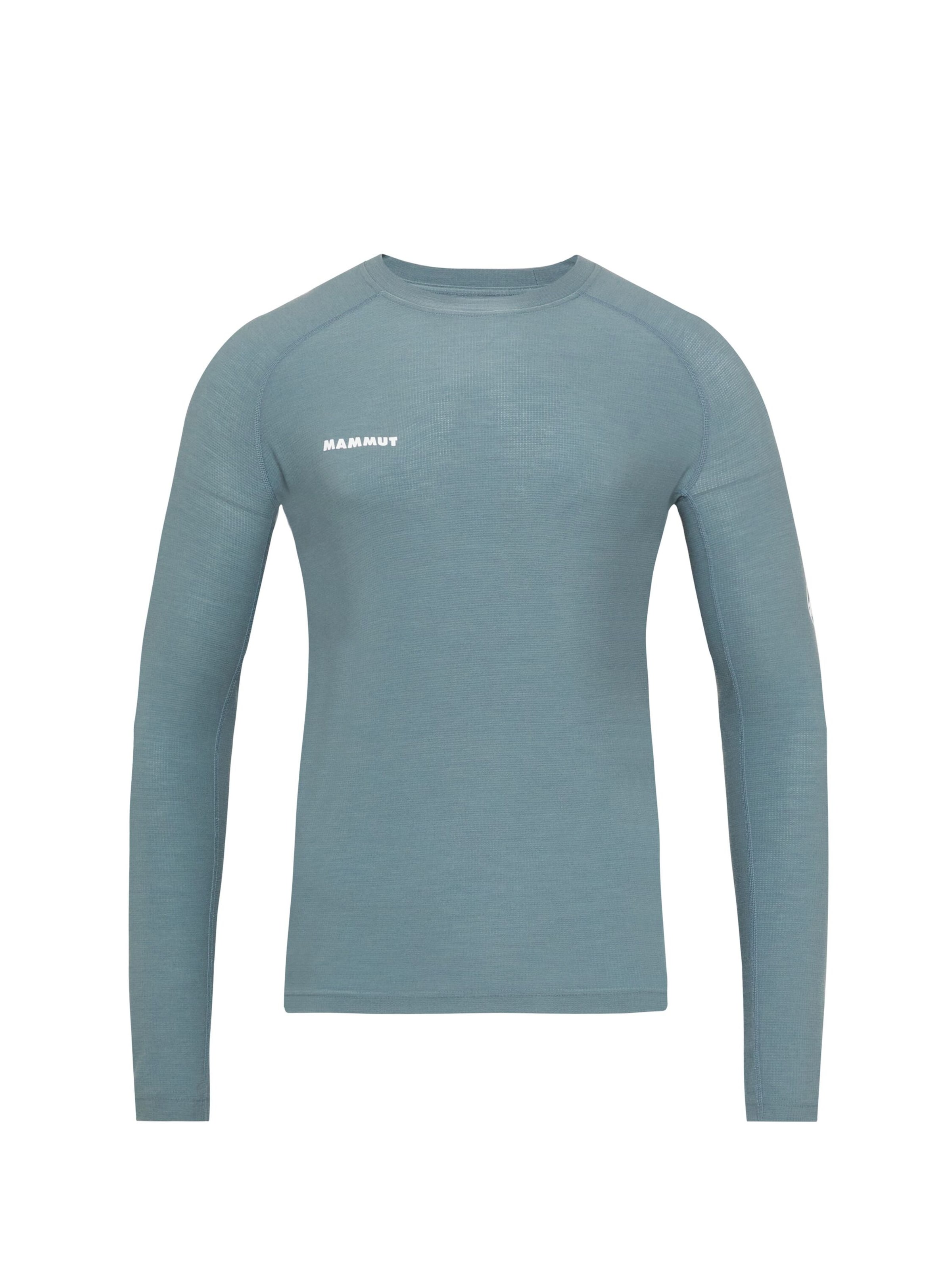 MAMMUT Shirt in Blau: Vorderseite