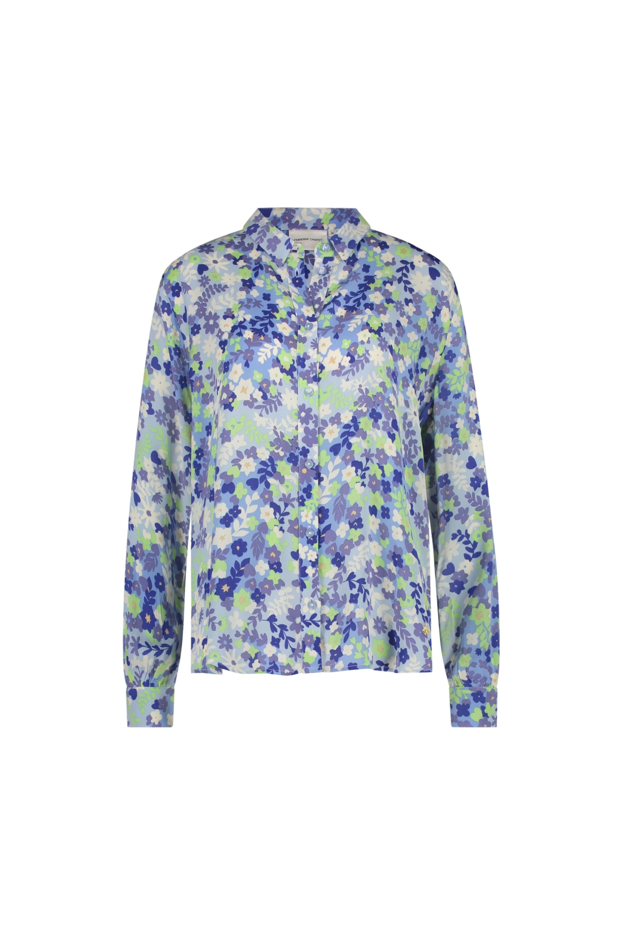 Chemisier 'Lot' Fabienne Chapot en bleu : devant