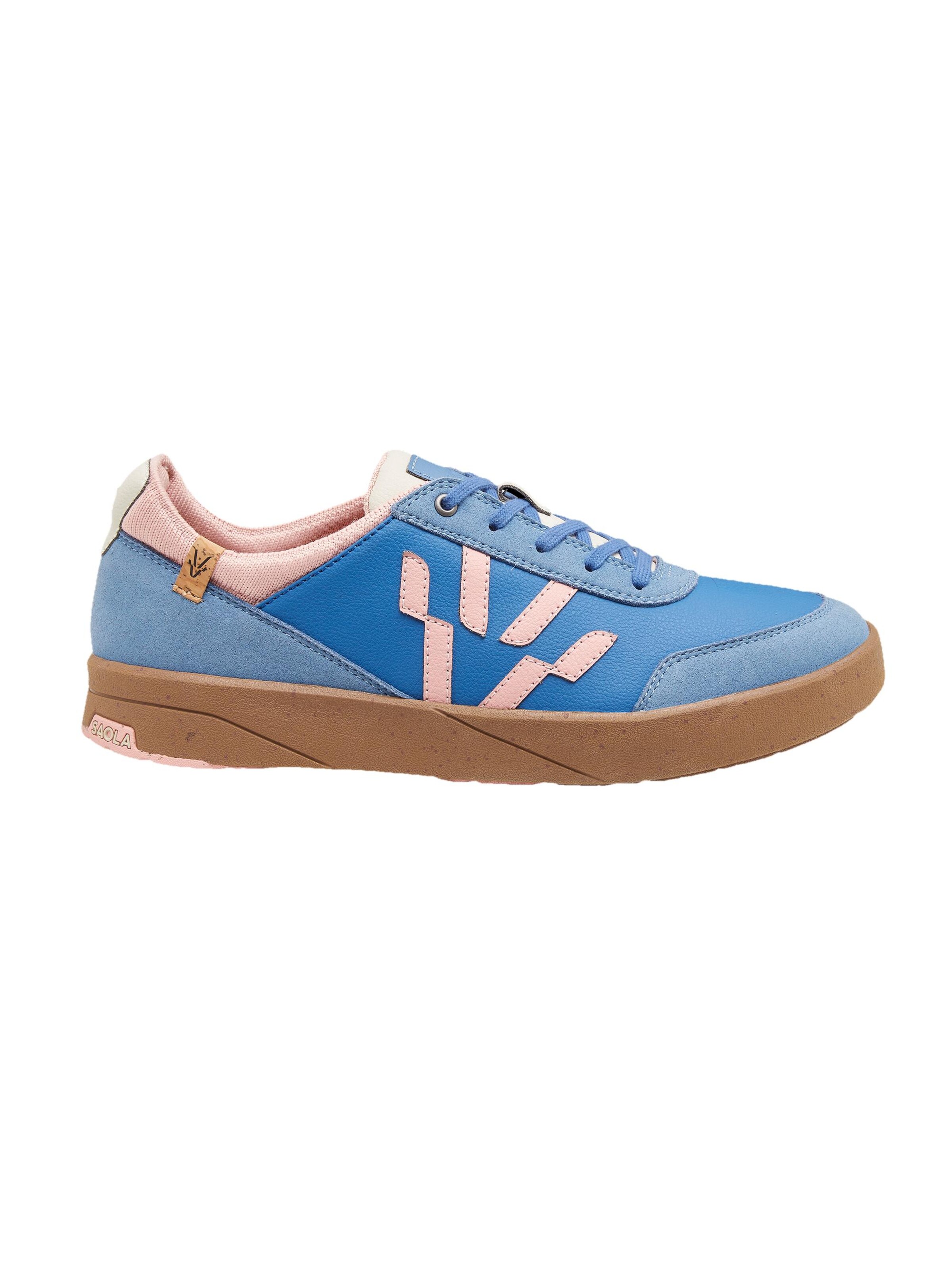 SAOLA Schnürschuh 'Cali W Blue Rose'‌‌‌‌‌‌ in Blau: Vorderseite