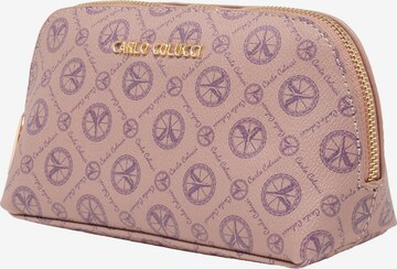 Carlo Colucci Toiletry Bag 'Anno ' in Pink