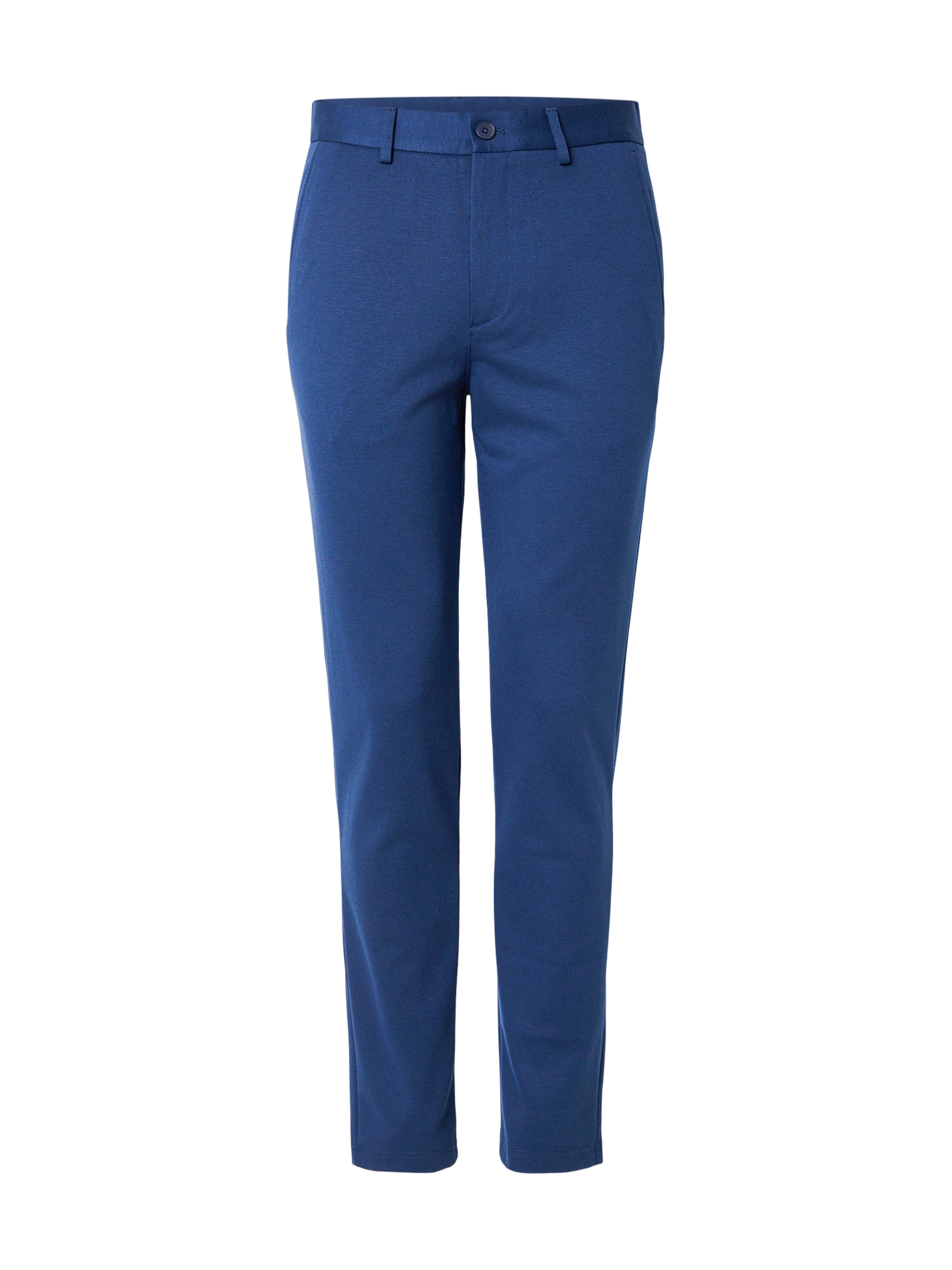 Lindbergh Slimfit Broek 'Superflex' in Blauw: voorkant