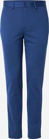 Lindbergh Slimfit Chinohousut 'Superflex' värissä sininen: etupuoli