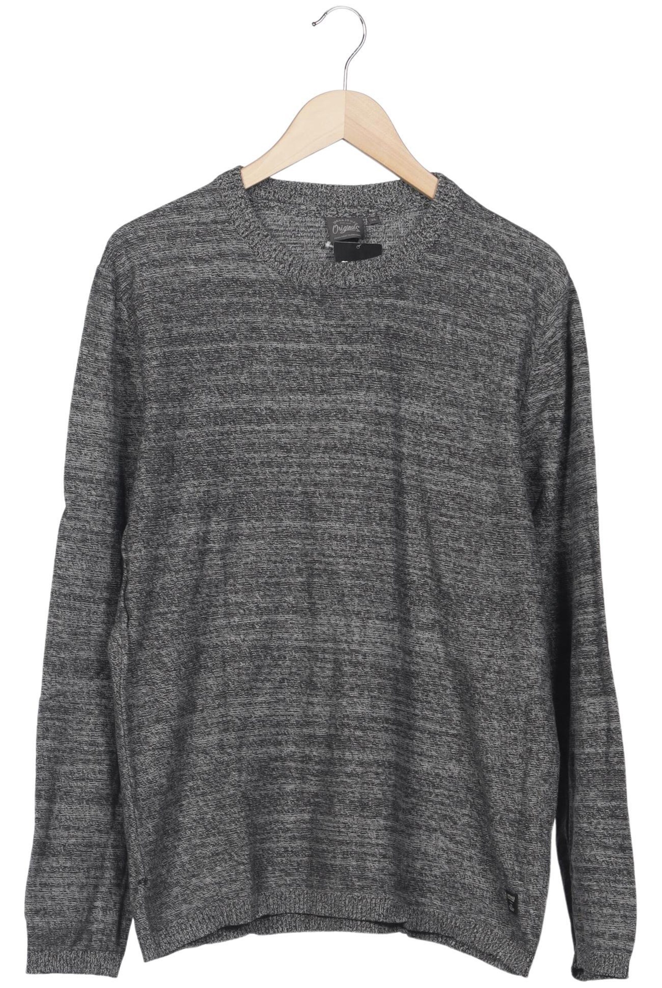 JACK & JONES Sweater & Cardigan in XL in Grey: front