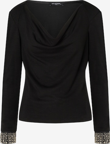 Ana Alcazar Top in Schwarz: Vorderseite