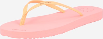 FLIP*FLOP T-Bar Sandals 'Noble' in Dark brown / Orange, Item view