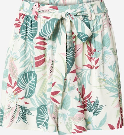 Pantaloni cutați 'ONLNOVA' ONLY pe verde mentă / verde pin / roz / roșu vin, Vizualizare produs