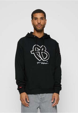 Sweat-shirt FUBU en noir : devant