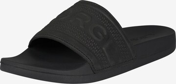 BJÖRN BORG Beach & swim shoe ' ROMEO ' in Black: front