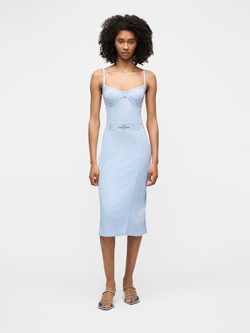 DIESEL Letnia sukienka 'D-ONY' w kolorze niebieski: przód