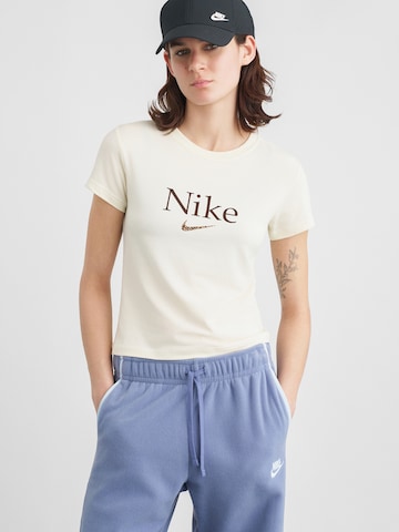 Nike Sportswear Póló - fehér: elől