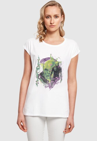 T-shirt 'Captain Marvel - Talos Smoke' ABSOLUTE CULT en blanc : devant