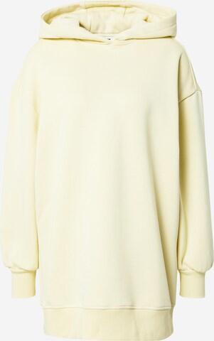 Sweat-shirt Urban Classics en jaune : devant