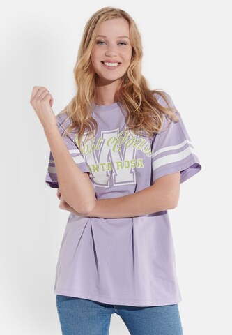 Course T-Shirt in Lila