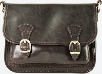 lePelou Handtasche 'ELENA' in Braun: Vorderseite