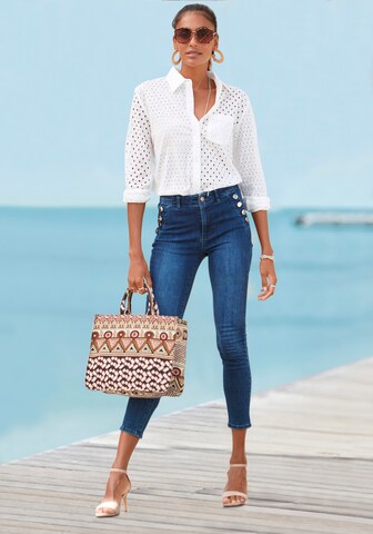 LASCANA Blouse in White