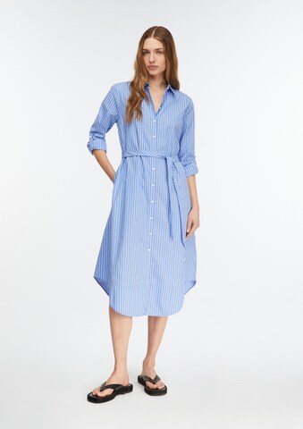 COMMA Dress in Blue: front
