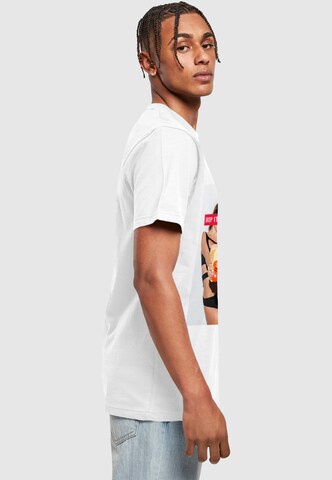 Mister Tee Shirt 'Drop It' in Weiß