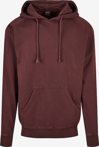 Urban Classics Sweatshirt in Rood: voorkant