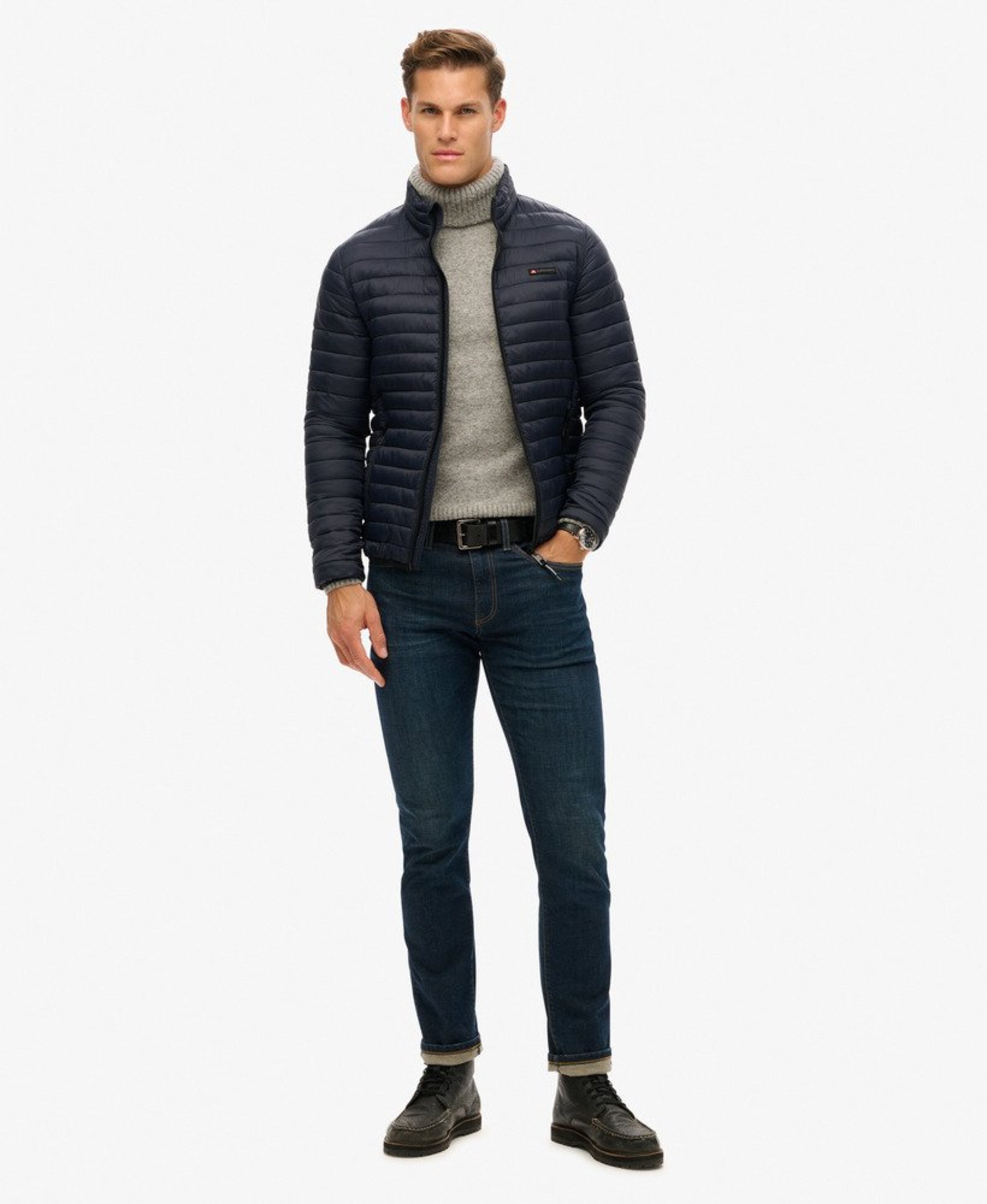 Superdry Winterjas 'Fuji' in Blauw