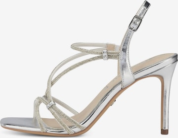 TAMARIS Strap sandal in Silver