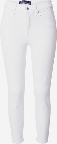 GAP Skinny Jeans in White: front