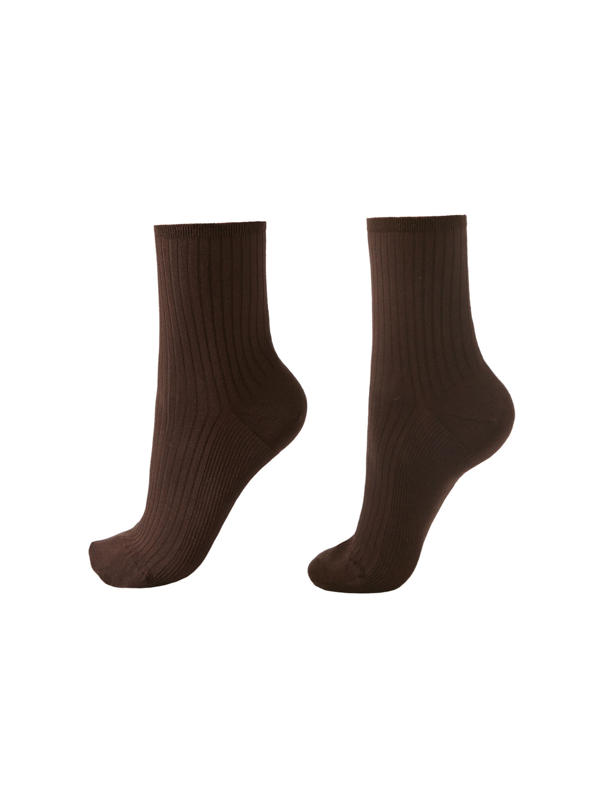 CALZEDONIA Socks in Brown: front