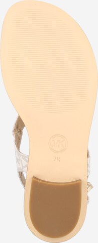 MICHAEL Michael Kors - Sandalias de dedo en beige