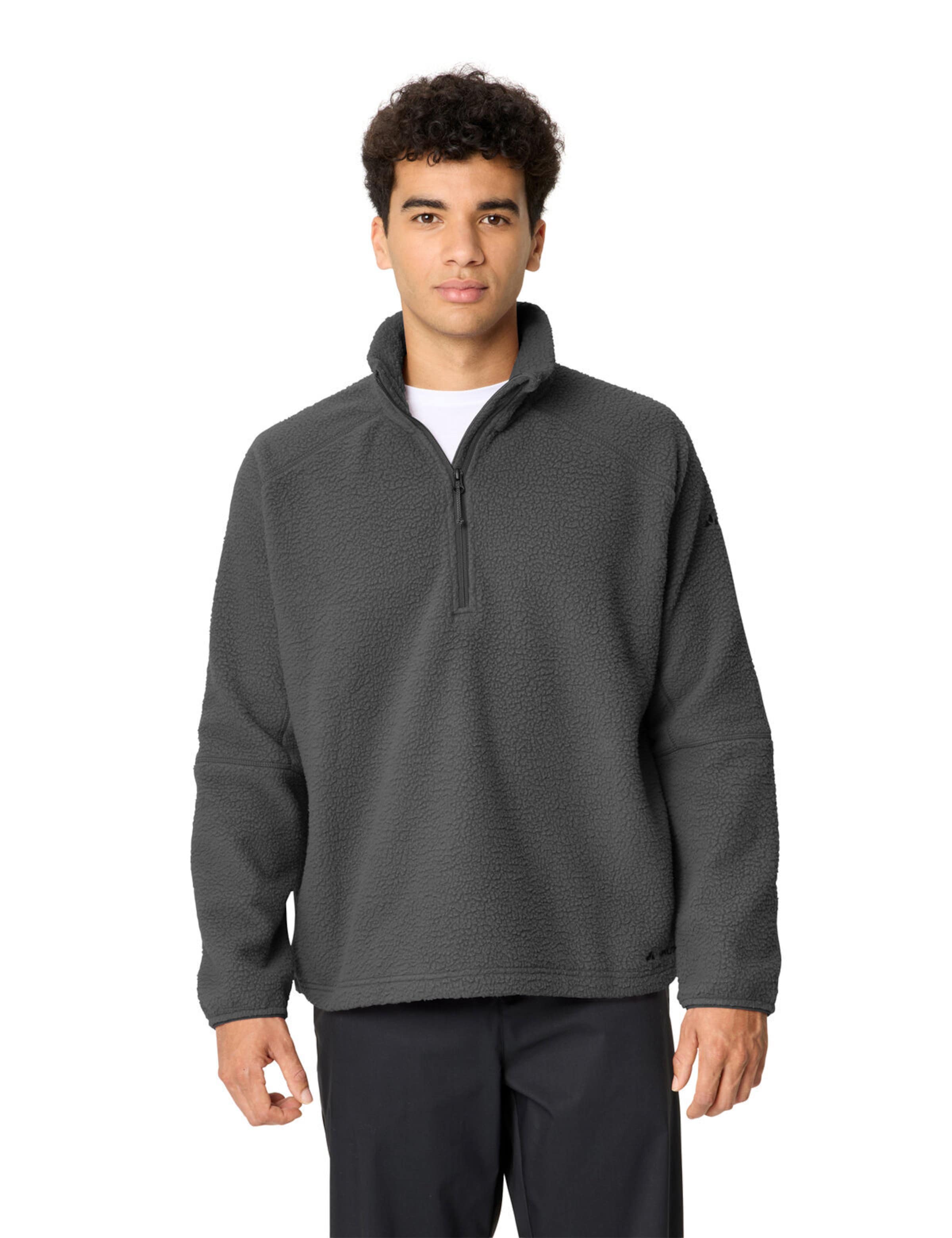 VAUDE Sports sweater 'Najun' in Grey: front