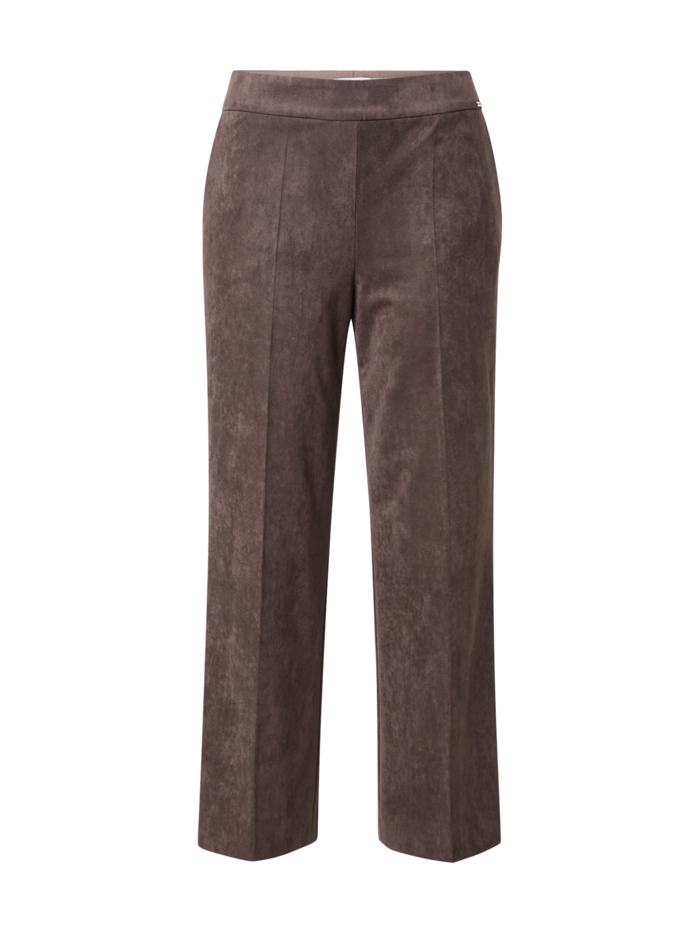 Abbigliamento vHcIN CINQUE Pantaloni con piega frontale CISILAS in Color Fango 