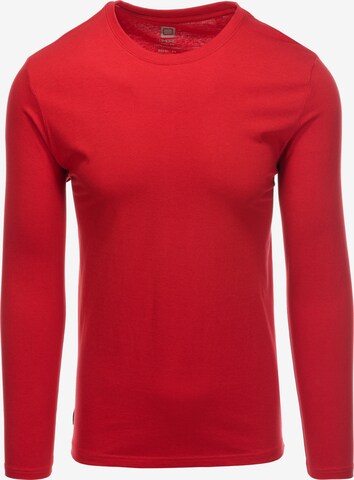 Ombre Shirt 'L138' in Red: front