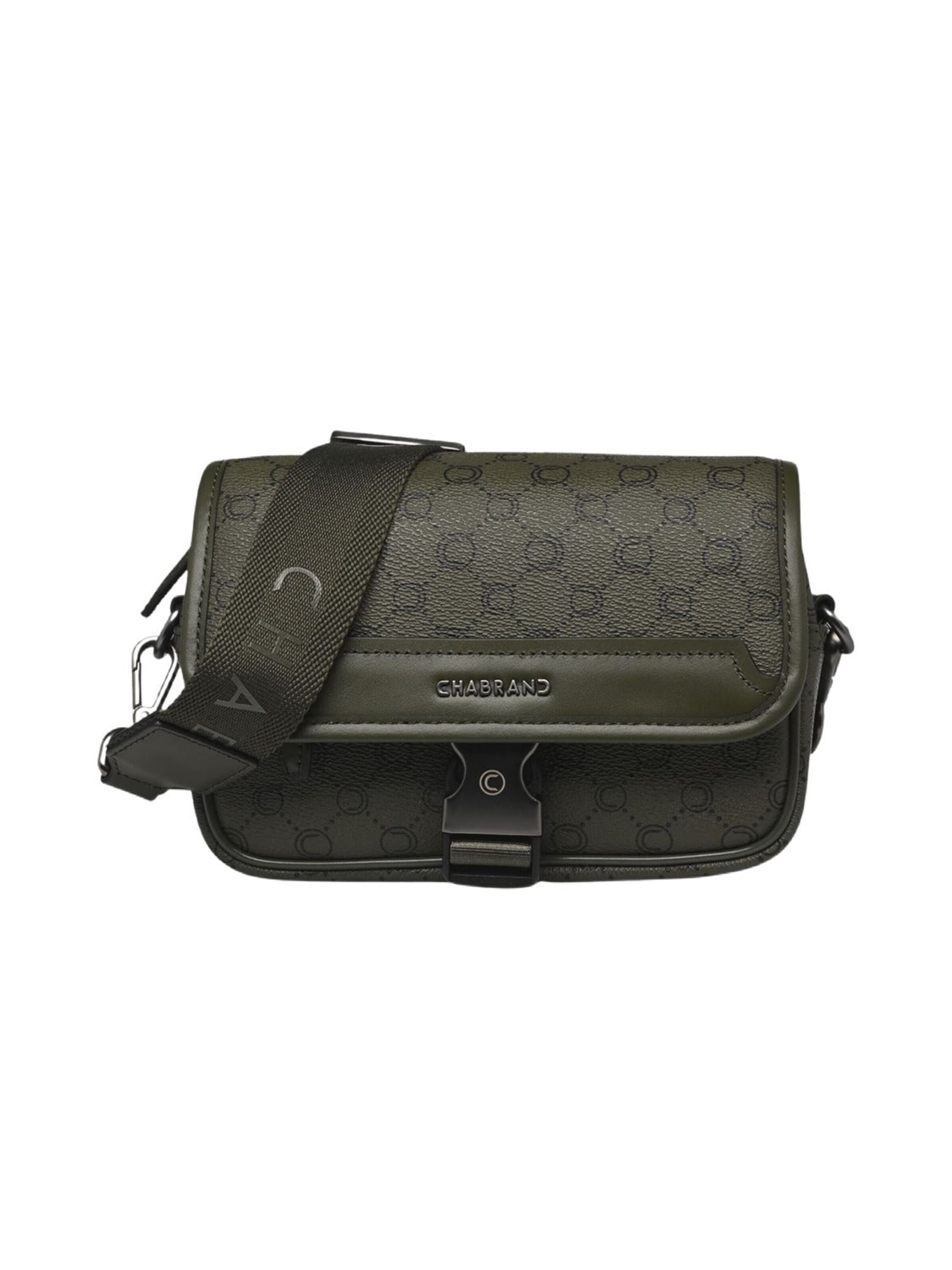Borsa a tracolla di Chabrand in verde: frontale