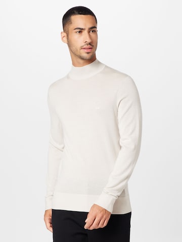 Calvin Klein Trui in Wit: voorkant