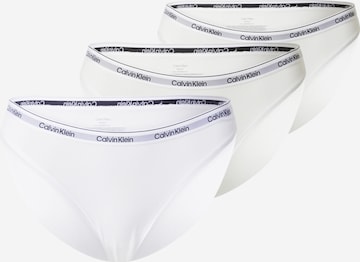 Calvin Klein Kalhotky – bílá: přední strana