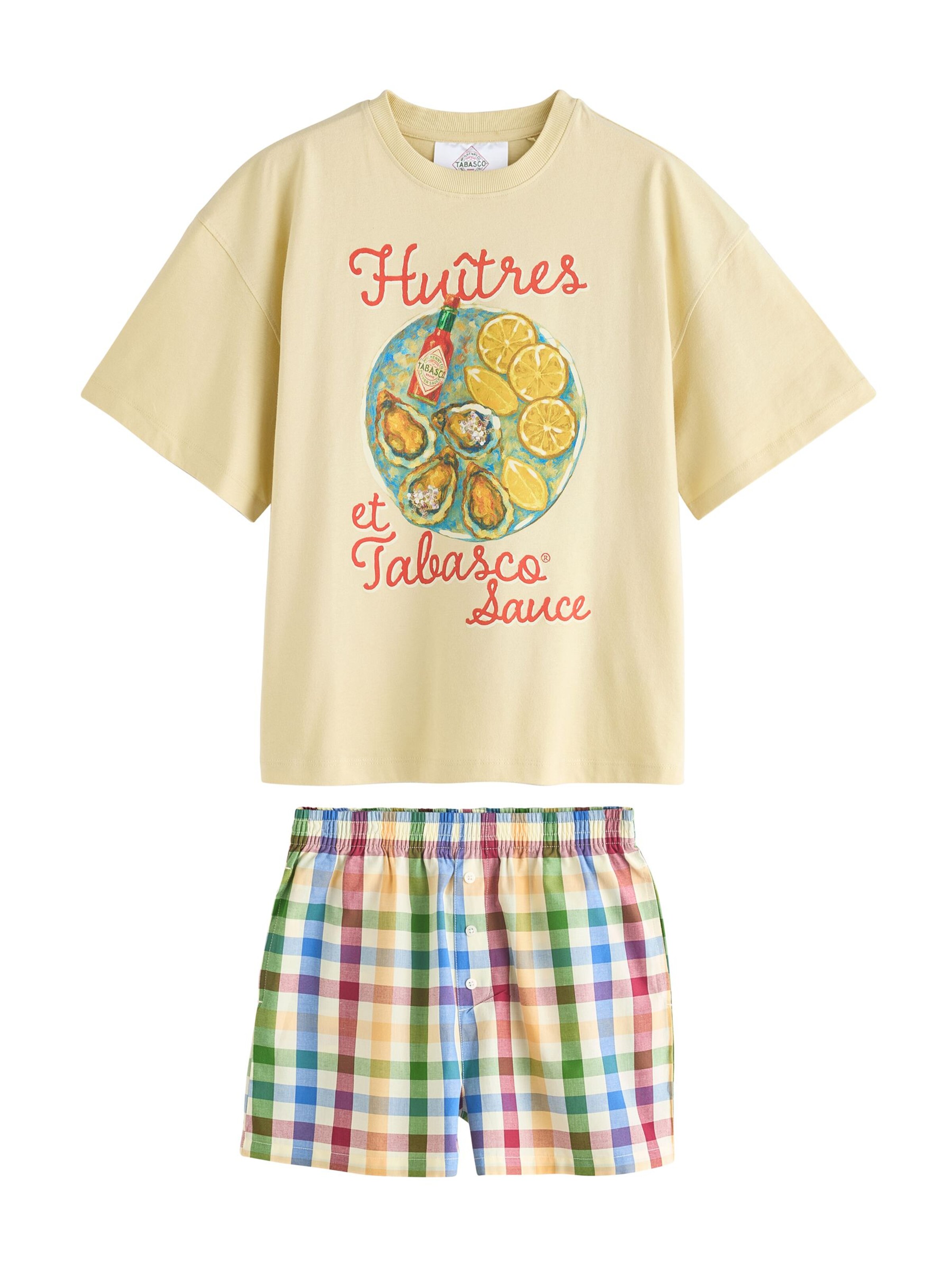 Next Pyjama in Gelb: Vorderseite