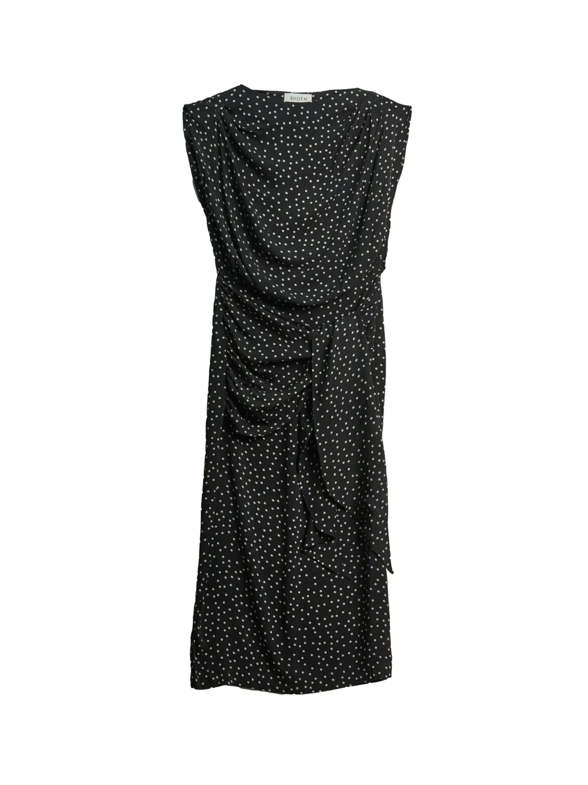 Bhoem Kleid in Schwarz: Vorderseite