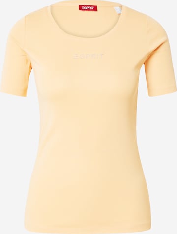 T-shirt ESPRIT en orange : devant