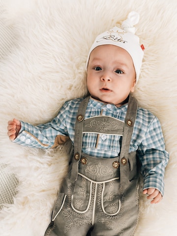 Mogo Romper/bodysuit 'Raucheck' in Blue